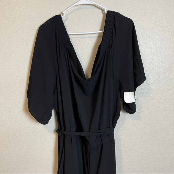 NWT City Chic Black Off Shoulder Jumpsuit - Picture 3 of 8